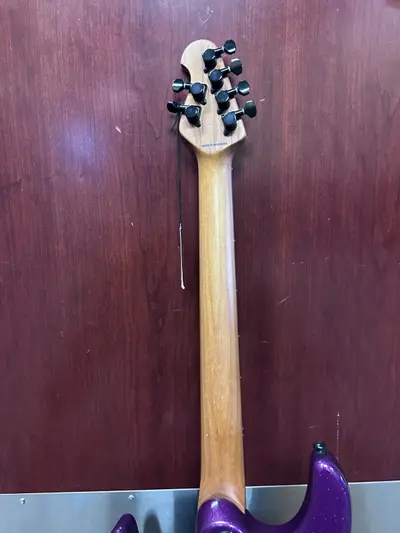 Sterling LK100 Luke Electric Guitar, Rosewood Fingerboard, Purple Sparkle - Thumbnail 5