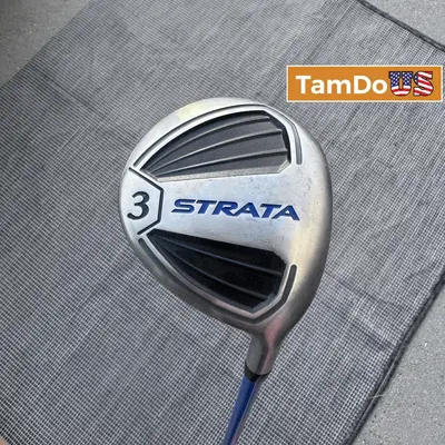 Strata 3 Wood Fairway Golf Club RH – Blue Shaft, Forgiving - Excellent - Real photo at TamDo.us