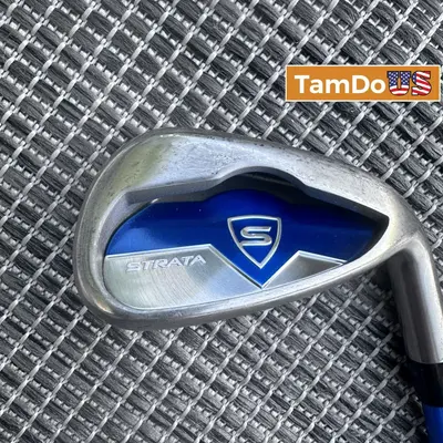 Strata 6 Iron Golf Club RH – Blue Graphite Shaft, Cavity Back - Excellent - Real photo at TamDo.us