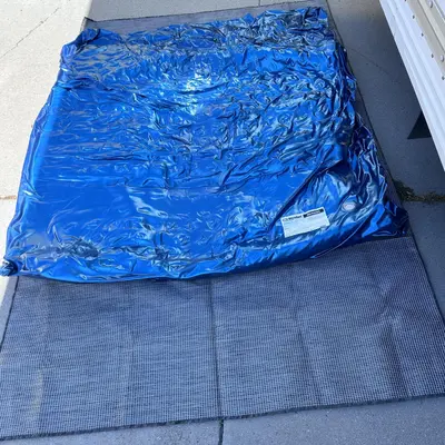 Strobel Hydro-Support 1600 Waterbed Mattress FeatherTop Waveless Full/Twin - Thumbnail 2