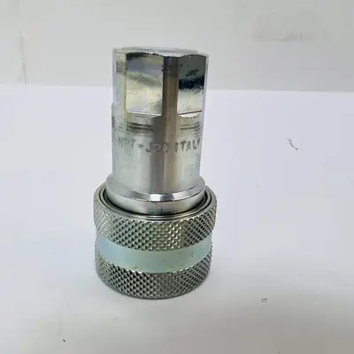 Stucchi Hydraulic Quick Connect Coupler FOR Industrial Equipment Heavy Machinery - Thumbnail 3