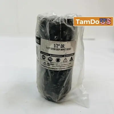Sunex 248XD Impact Socket 1/2" Drive 1-1/2" 6-Point - Thumbnail 1