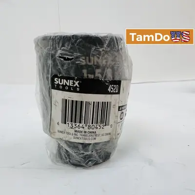 Sunex 452D Impact Socket, 1 Inch Drive, 1-5/8 Inch - Thumbnail 1
