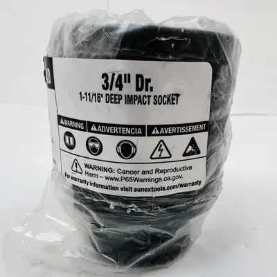 Sunex 454D 3/4" Drive 1-11/16" Deep Impact Socket - Thumbnail 2