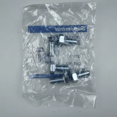 Superstrut 1/2" x 15/16" Hex-Head Bolt, Silver Galvanized Steel (Lot of 2) - Thumbnail 1