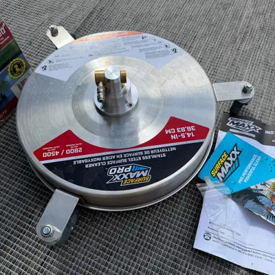 SurfaceMaxx Pro 14.5" Stainless Steel Surface Cleaner Pressure Washer 936072 - Thumbnail 2