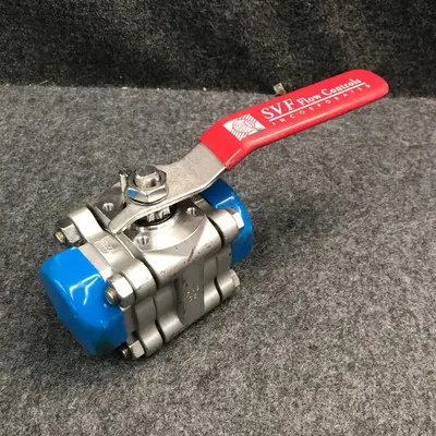 SVF Flow Controls Stainless Steel Ball Valve 1 1/2" 1500 PSI - New - Real photo at TamDo.us