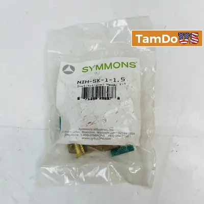 SYMMONS NIH-SK-1-1.5 Institutional Head Kit - Plumbing Component NEW - Thumbnail 1