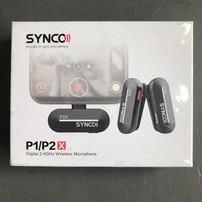 SYNCO P2XL P1/P2X Digital 2.4GHz Wireless Lavalier Microphone For iPhone - Thumbnail 3