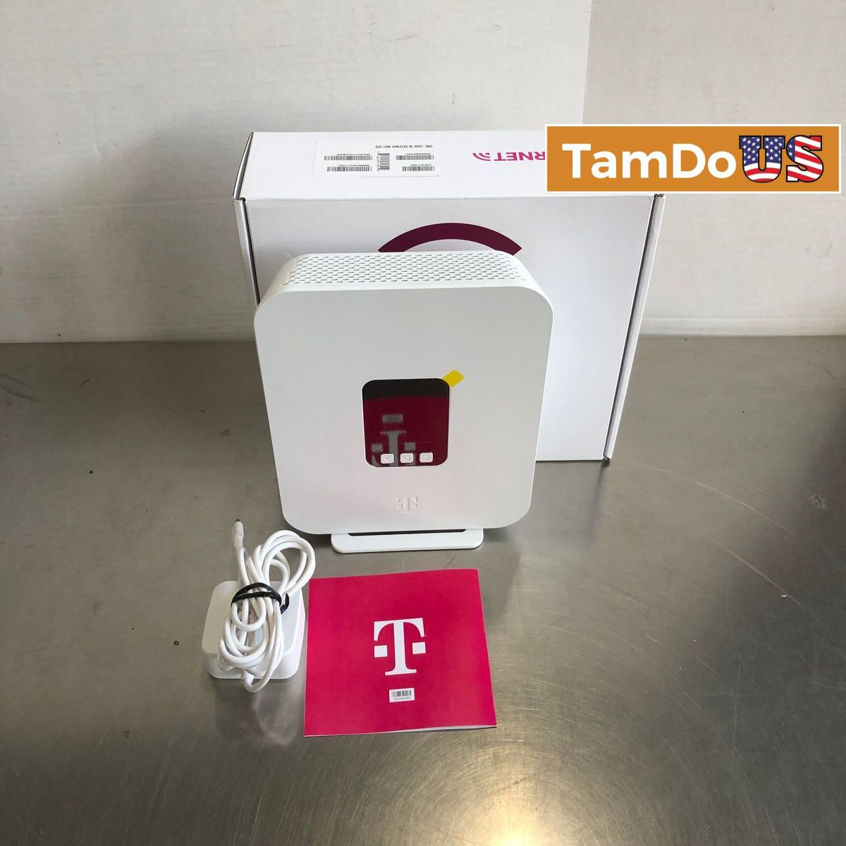 T-Mobile 5G Home Internet Gateway G4SE White Router TMO-G4SE Wi-Fi 6 Antenna - Photo 1 - Real photo at TamDo.us