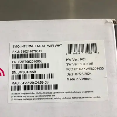 T-mobile Internet Wifi Mesh Access Point - Thumbnail 3