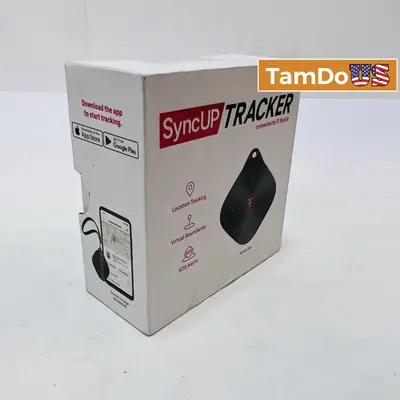T-Mobile SyncUP Tracker 2nd Gen 4G LTE GPS 64MB Smart Tracker Black Kit - Thumbnail 1