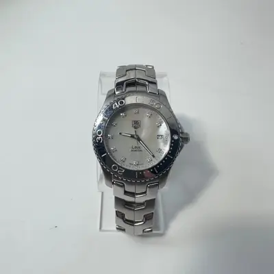 TAG Heuer Link Mother of Pearl Diamond Dial Ladies Quartz Watch 200M - Thumbnail 8