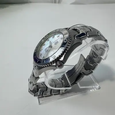 TAG Heuer Link Mother of Pearl Diamond Dial Ladies Quartz Watch 200M - Thumbnail 3