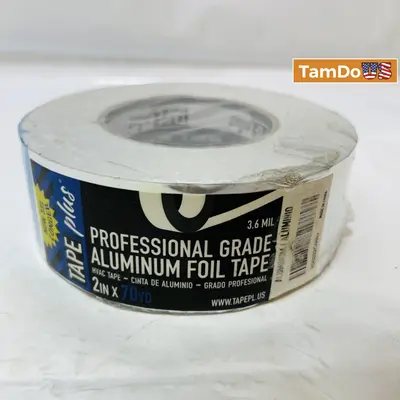 Tape Plus Aluminum Foil Tape 2"x70 Yards - Thumbnail 4