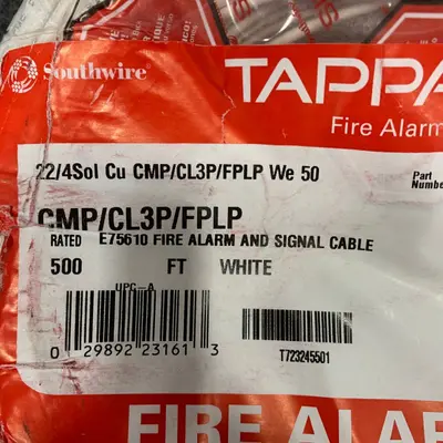 Tappan T723245501 Alarm & Signal Cable 500 Ft CMP/CL3P/FPLP Plenum Rated - Thumbnail 3