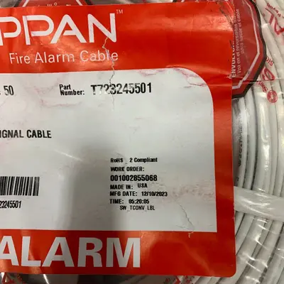 Tappan T723245501 Alarm & Signal Cable 500 Ft CMP/CL3P/FPLP Plenum Rated - Thumbnail 4