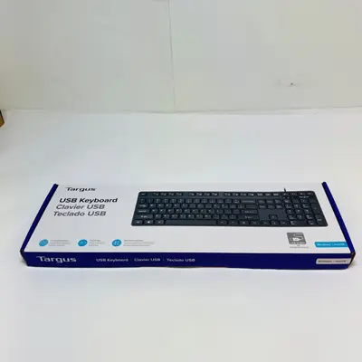 Targus Wired USB Keyboard Full-Size Plug and Play Windows Mac (AKB600 AKB30US) - Thumbnail 7