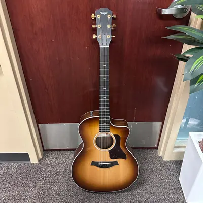 Taylor Sunset Blvd 214ce DLX SEB Grand Auditorium Acoustic Guitar Hard Case - Thumbnail 2
