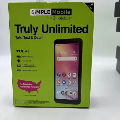 TCL A3, 32GB, Simple Mobile by T-Mobile - Thumbnail 1