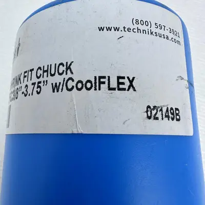 Technik Shrink Fit Chuck Cat 40 - 3/8” X 3.75” - New - Real photo at TamDo.us