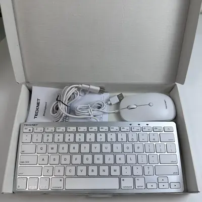 TECKNET TK-KM059 Wired Keyboard and Mouse Combo Compact USB Ultra-Thin Set - Thumbnail 6