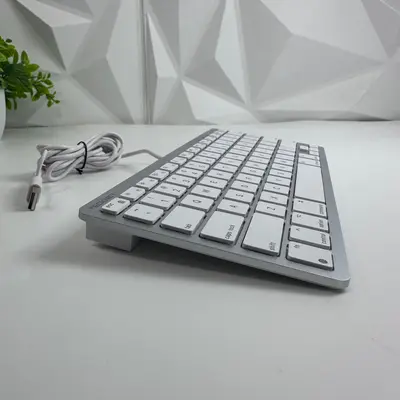 TECKNET TK-KM059 Wired Keyboard and Mouse Combo Compact USB Ultra-Thin Set - Thumbnail 3