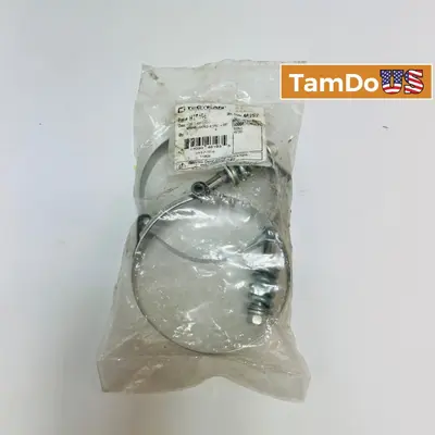 Tectran HTC406 Spring Loaded T-Bolt Hose Clamp 4 1/16" - 4 3/8" Pack of 2 - Thumbnail 1