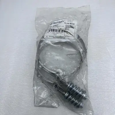 Tectran HTS406 Hose Clamp 4 1/16 In. To 4 3/8 In., Stainless Steel, T Bolt - Thumbnail 2
