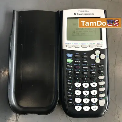 Texas Instruments Ti-84 Plus Graphing Calculator - Excellent - Real photo at TamDo.us