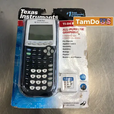 Texas Instruments TI-84 Plus Graphing Calculator - New - Real photo at TamDo.us