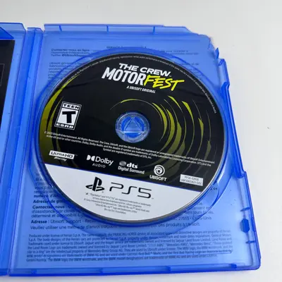 The Crew Motorfest Sony PlayStation 5 PS5 Disc Case Insert Complete - Thumbnail 3