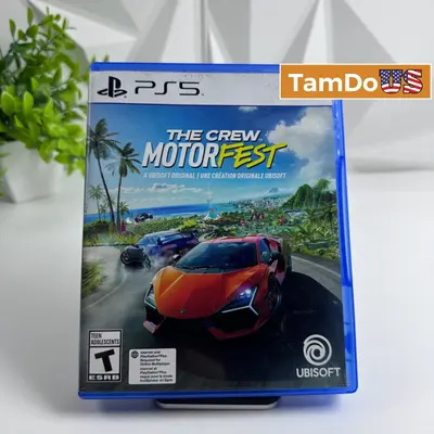 The Crew Motorfest Sony PlayStation 5 PS5 Disc Case Insert Complete - New Open Box - Real photo at TamDo.us