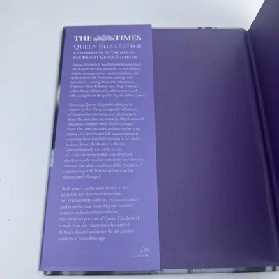 The Times Queen Elizabeth II Book, 1926–2022, Hardcover, Commemorative Edition - Thumbnail 7