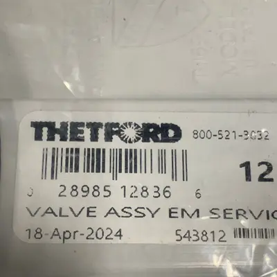 Thetford 12836 Valve Assembly EM Service Package - Thumbnail 9