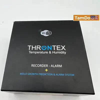 Throntex Temperature & Humidity Recorder – Alarm Data Logger - Excellent - Real photo at TamDo.us