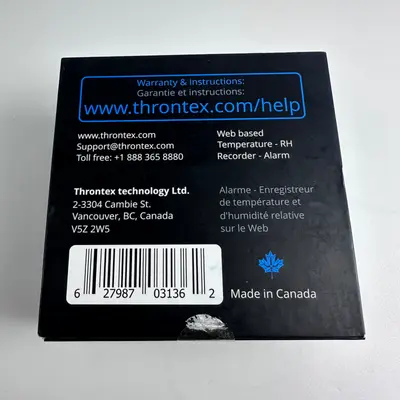 Throntex WiFi Temperature Humidity Recorder Alarm Mold Growth Prediction System - Thumbnail 5