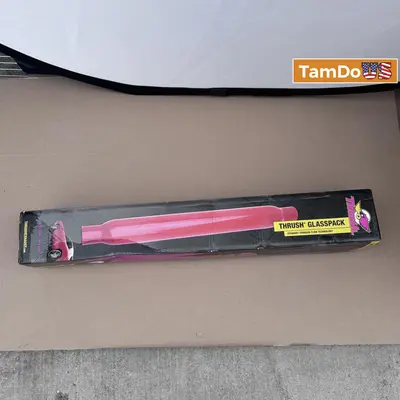 Thrush 24214 - 2 1/2" Glasspack Muffler - Performance Exhaust - New - Real photo at TamDo.us