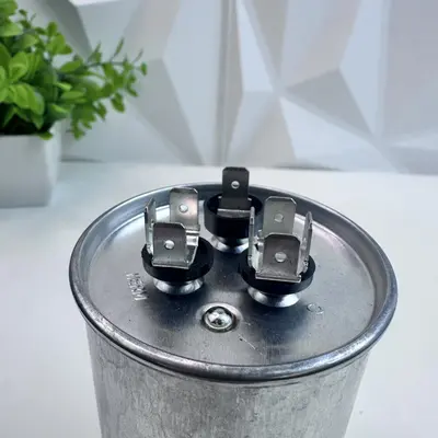Titan Pro TRCFD705 Capacitor 70/5 µF ±5%, 440/370V AC Round Motor Run HVAC - Thumbnail 8