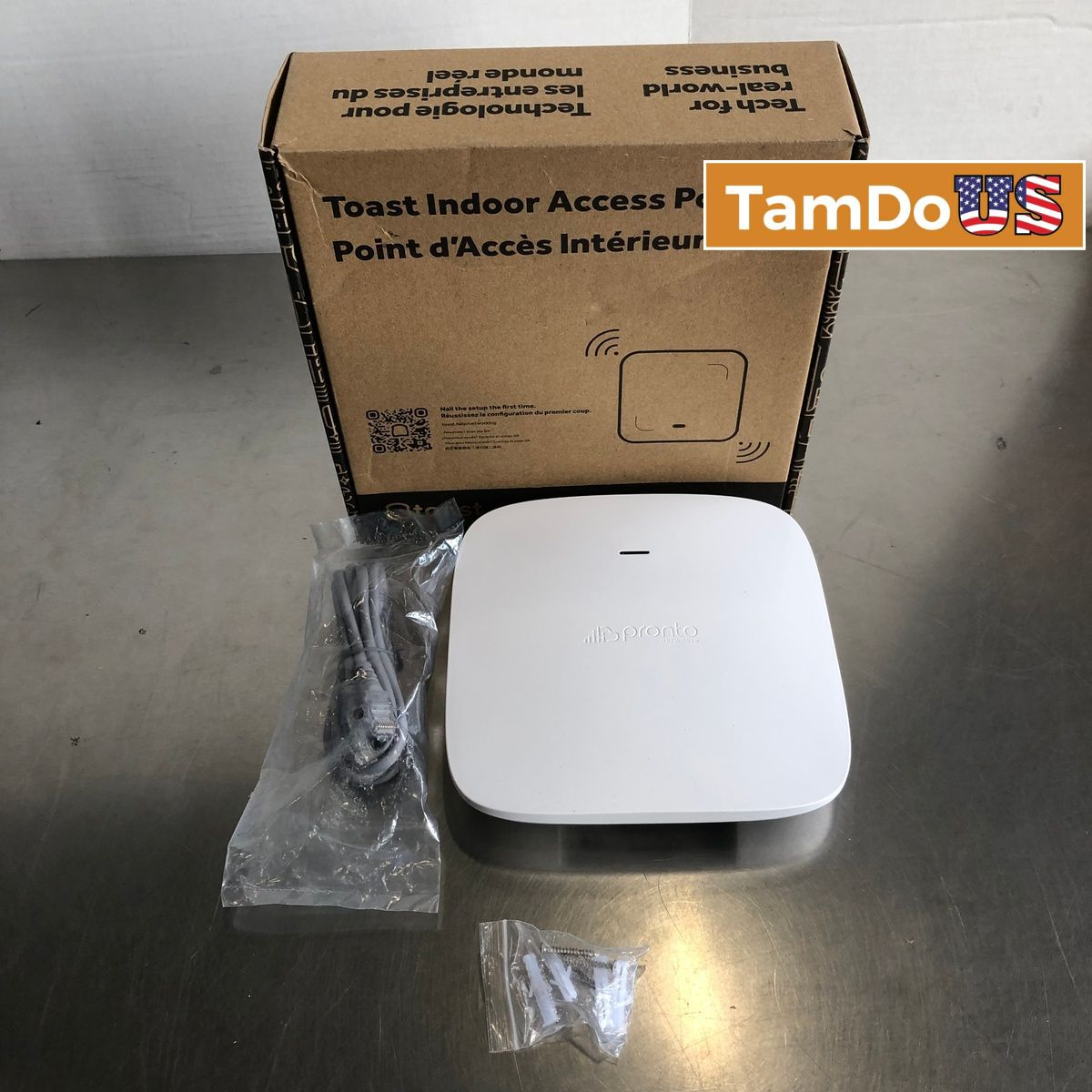 Toast Indoor Access Point Pronto PC26-W6-MT-48C Dual Band WiFi 6 802.11ax POS - Photo 1 - Real photo at TamDo.us