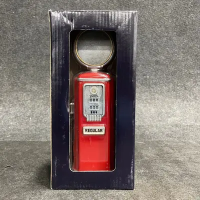 Tokheim 9" Gas Pump Coin Bank Resin – Vintage Style Collectible RFC-1087 - Thumbnail 2