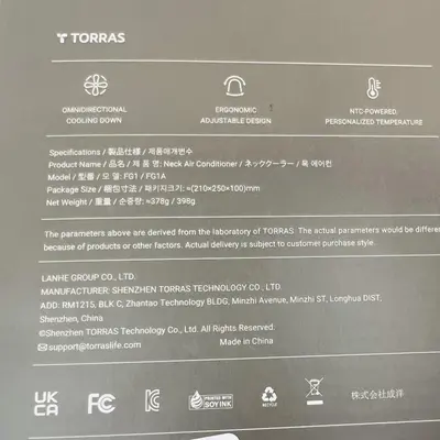 Torras Coolify 2 Neck Air Conditioner - Thumbnail 3