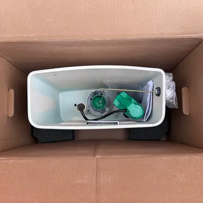 TOTO ST776SA#01 Drake Toilet Tank 1.6 GPF Cotton White Ceramic Tank Replacement - Thumbnail 5