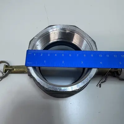 TOUGH TITE D300 CAMLOCK COUPLING 3" - Excellent - Real photo at TamDo.us
