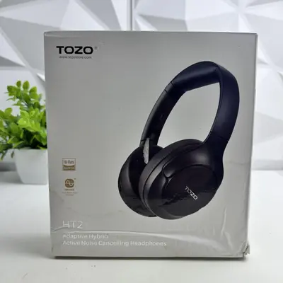 TOZO HT2 Adaptive Hybrid ANC Wireless Headphones, Hi-Res Audio, 60H Playtime - Thumbnail 2