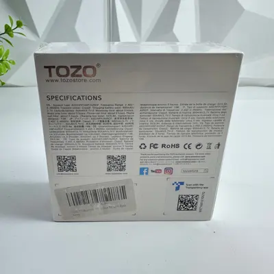 TOZO T10 Wireless Earbuds Bluetooth 5.0 IPX8 Waterproof In-Ear Headphones Black - Thumbnail 4