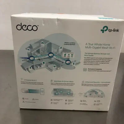 TP-Link Deco BE5000 Dual-Band Whole Home Mesh Wi-Fi 7 System, 3-Pack (Deco BE25) - Thumbnail 3
