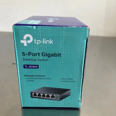 TP-Link TL-SG605 5-Port Gigabit Desktop Switch Unmanaged Steel Casing Network - Thumbnail 10