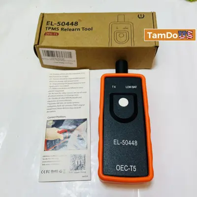 TPMS Relearn Tool & Tire Sensor Reset - OEC-T5 EL-50448 - Thumbnail 4