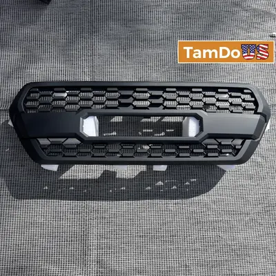 TRD Pro Style Front Bumper Grille  FOR Toyota Tacoma 2016-2023 - New - Real photo at TamDo.us